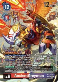AncientGreymon (Alternate Art) - BT17-017 SR