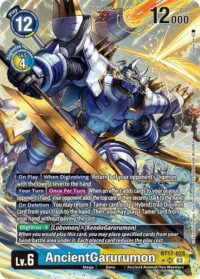 AncientGarurumon (Alternate Art) - BT17-028 SR
