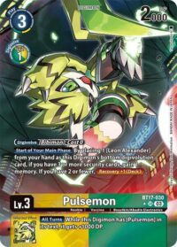 Pulsemon (Alternate Art) - BT17-030 SR