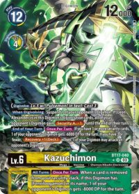 Kazuchimon (Alternate Art) - BT17-040 SR