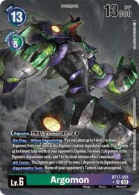 Argomon (Alternate Art) - BT17-051 SR