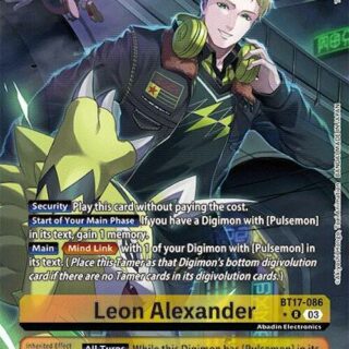 Leon Alexander (Alternate Art) - BT17-086 R