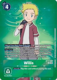 Willis (Box Promotion Pack: Secret Crisis) - BT17-088 U