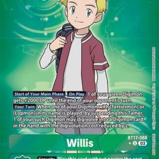 Willis (Box Promotion Pack: Secret Crisis) - BT17-088 U