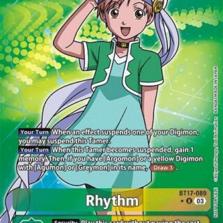 Rhythm (Box Promotion Pack: Secret Crisis) - BT17-089 U