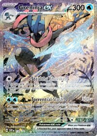 Greninja Ex - SVP132 - Illustration Rare Promo - Inglés