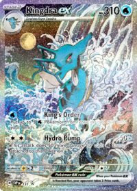 Kingdra Ex - SVP131 - Illustration Rare Promo - Inglés