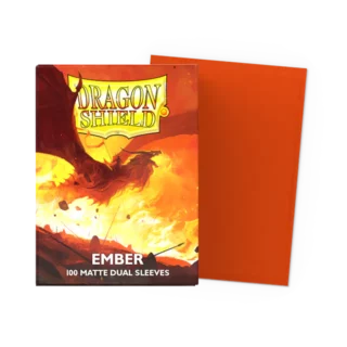 Dragon Shield: Ember - Dual Matte Sleeves - Standard Size