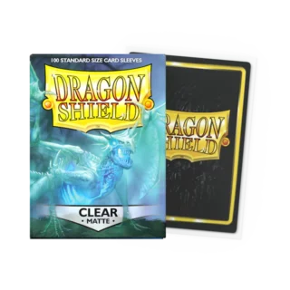 Dragon Shield: Clear - Matte Sleeves - Standard Size