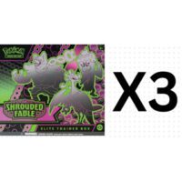 3x Elite Trainer Box Shrouded Fable - Inglés  [OFERTAS INAUGURACIÓN]