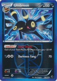 Umbreon - 64/116 - Holo Rare Reverse Holo - Inglés (Moderately Played)