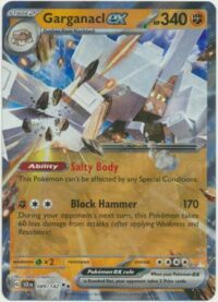 Garganacl ex - 089/142 - Ultra Rare - Español