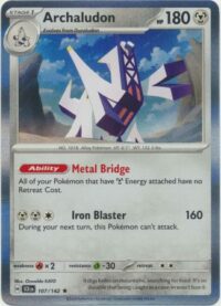 Archaludon - 107/142 - Holo Rare - Inglés