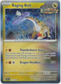Raging Bolt - 111/142 - Holo Rare - Inglés