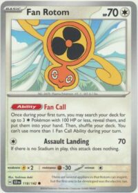 Fan Rotom - 118/142 - Common - Inglés