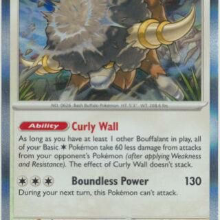 Bouffalant - 119/142 - Holo Rare - Inglés