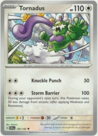 Tornadus - 120/142 - Uncommon - Inglés
