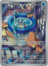 Squirtle - 148/142 - Illustration Rare - Español