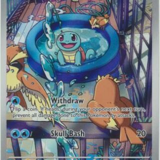 Squirtle - 148/142 - Illustration Rare - Español