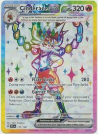 Cinderace ex - 157/142 - Full Art Secret Rare - Español