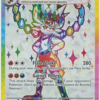 Cinderace ex - 157/142 - Full Art Secret Rare - Español