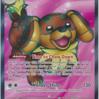 Dachsbun ex - 160/142 - Full Art Secret Rare - Inglés