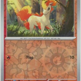 Ponyta - 019/142 - Common Reverse Holo - Inglés