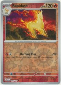 Rapidash - 020/142 - Uncommon Reverse Holo - Inglés