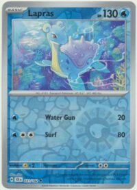 Lapras - 031/142 - Uncommon Reverse Holo - Inglés