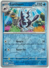 Lumineon - 036/142 - Uncommon Reverse Holo - Inglés