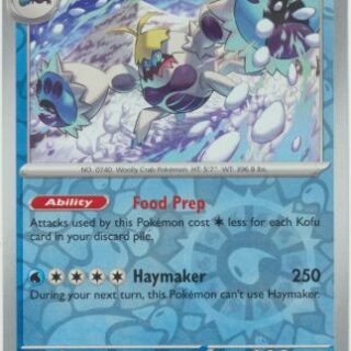 Crabominable - 042/142 - Uncommon Reverse Holo - Inglés