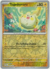 Togedemaru - 054/142 - Uncommon Reverse Holo - Inglés