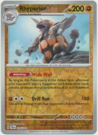 Rhyperior - 076/142 - Reverse Holo Rare - Inglés