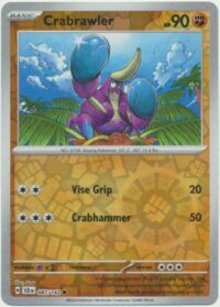 Crabrawler - 087/142 - Common Reverse Holo - Inglés