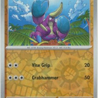 Crabrawler - 087/142 - Common Reverse Holo - Inglés