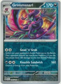 Grimmsnarl - 096/142 -Reverse Holo Rare - Inglés