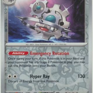 Klinklang - 101/142 - Reverse Holo Rare - Inglés