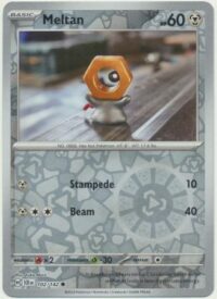 Meltan - 102/142 - Common Reverse Holo - Inglés