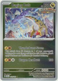 Raging Bolt - 111/142 - Reverse Holo Rare - Inglés