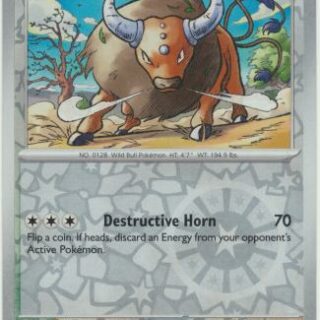 Tauros - 112/142 - Common Reverse Holo - Inglés