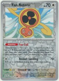 Fan Rotom - 118/142 - Common Reverse Holo - Inglés