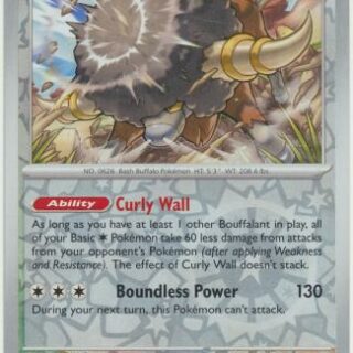 Bouffalant - 119/142 - Reverse Holo Rare - Inglés