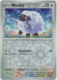Wooloo - 124/142 - Common Reverse Holo - Inglés