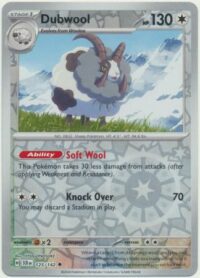 Dubwool - 125/142 - Uncommon Reverse Holo - Inglés