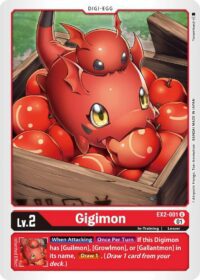 Gigimon - EX2-001 U