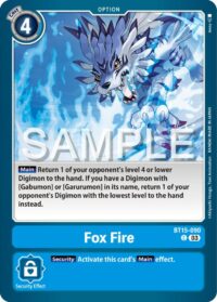 Fox Fire - BT15-090 C