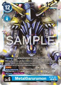 MetalGarurumon - BT15-101 SEC