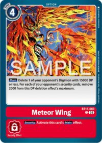 Meteor Wing - BT15-089 C