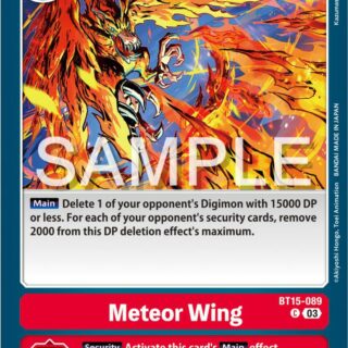 Meteor Wing - BT15-089 C