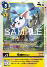 Gatomon - BT15-037 SR